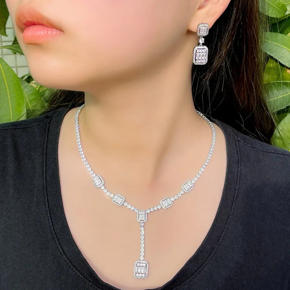 Delicate evening set