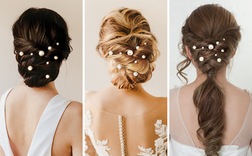 Pearl Hair Pins (16 pcs)