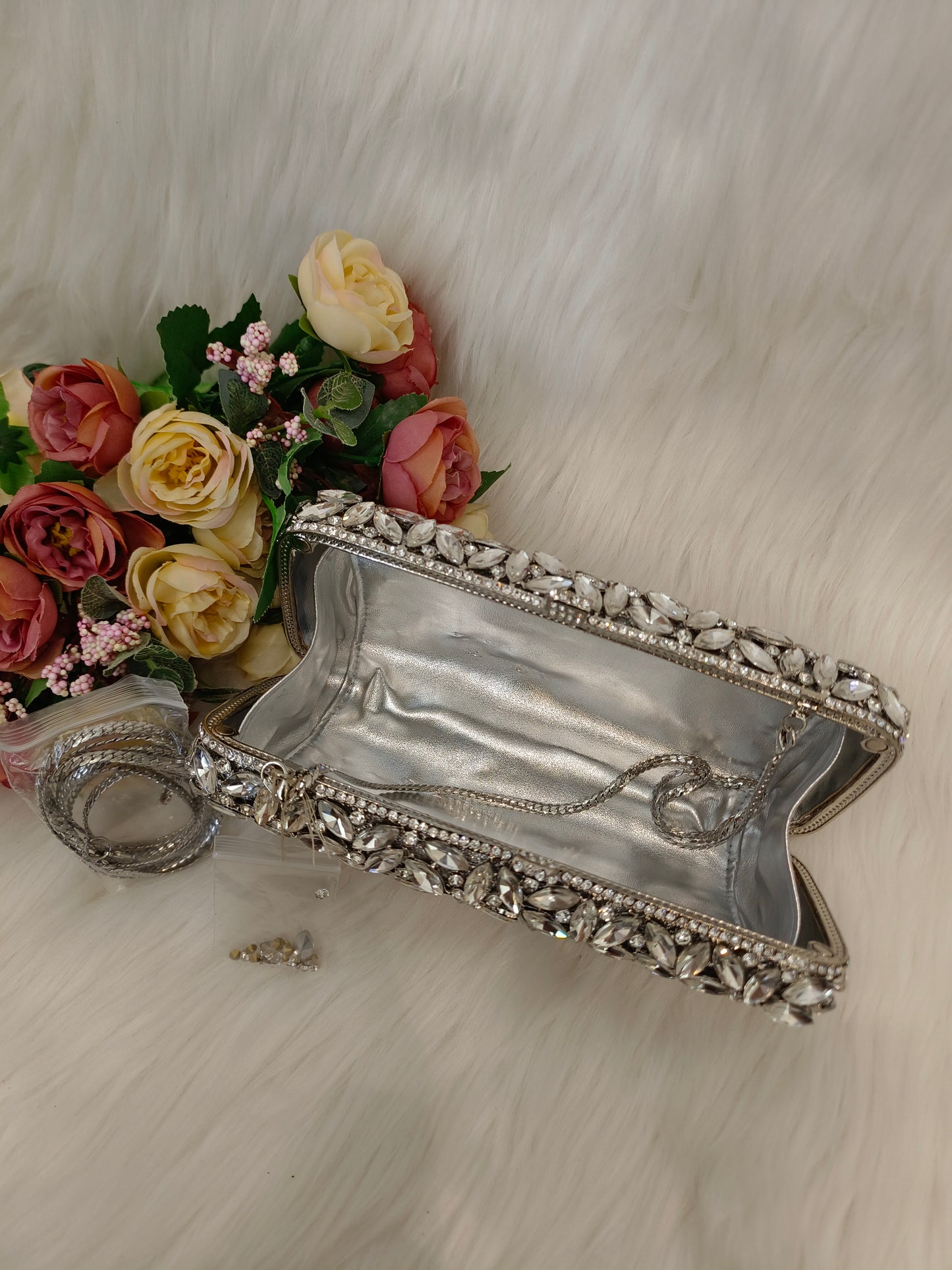 Luxury party clutch