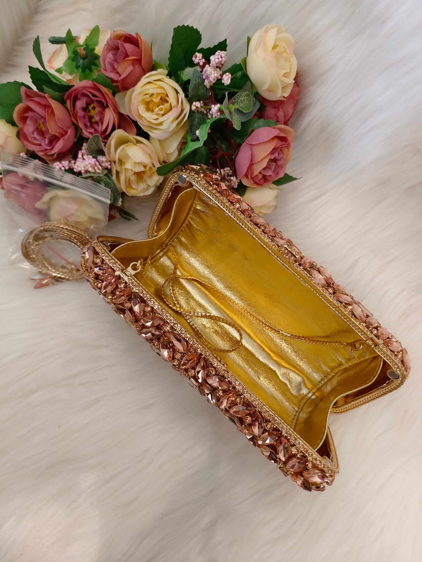 Luxury party clutch