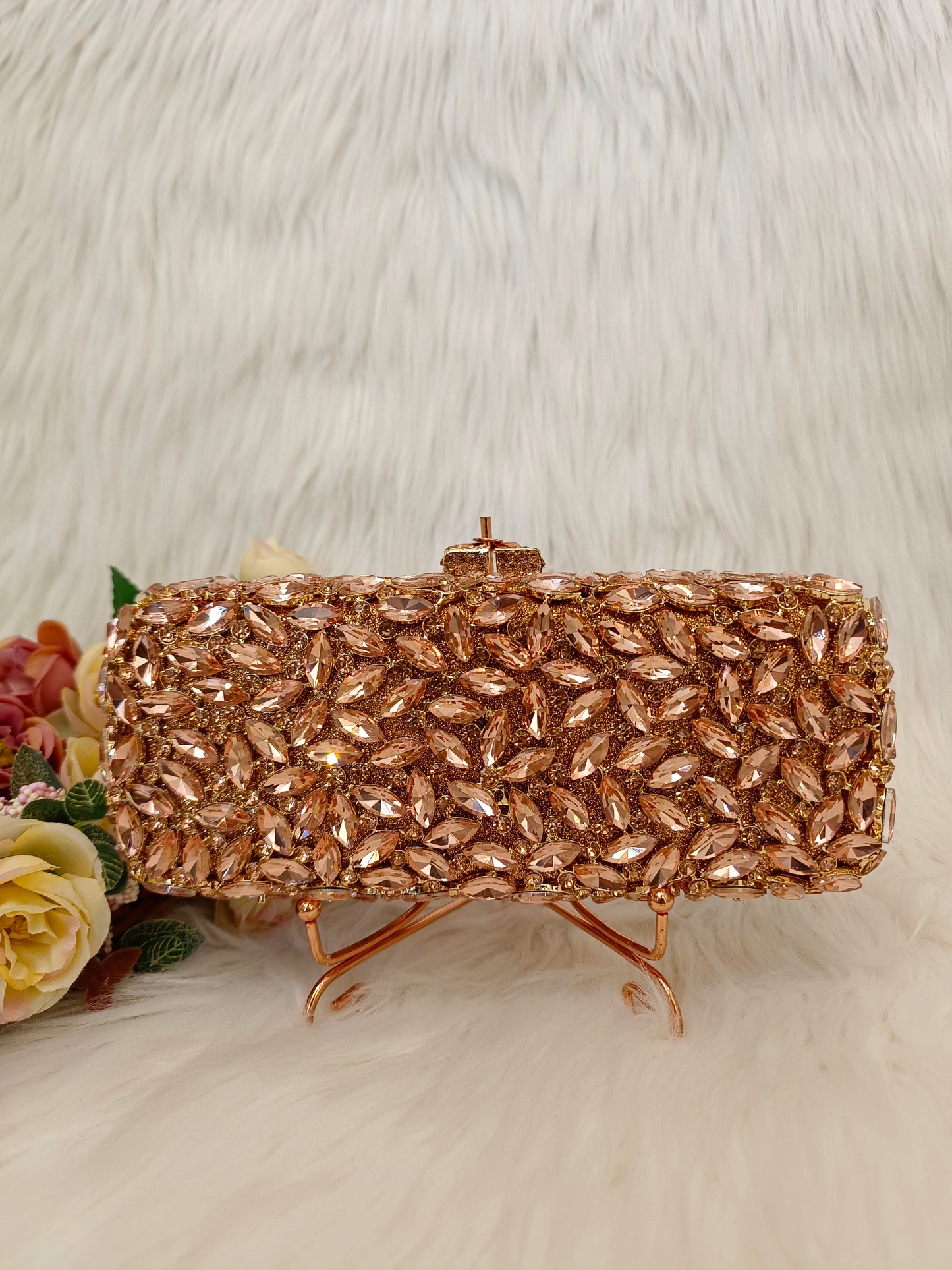 Luxury party clutch