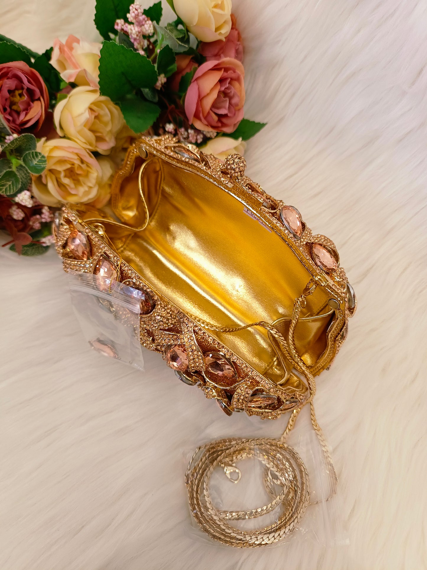 Luxury Rhinestone Clutch