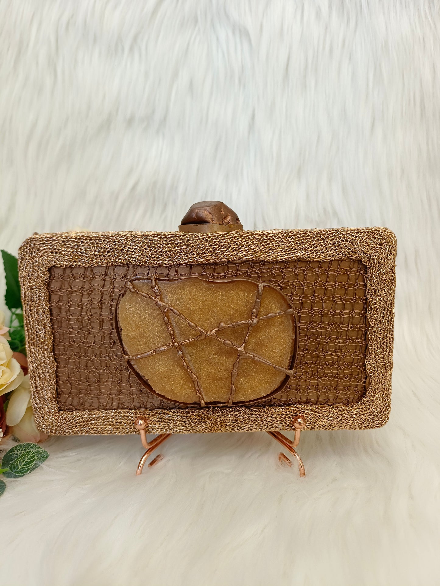 Handmade Contemporary Clutch