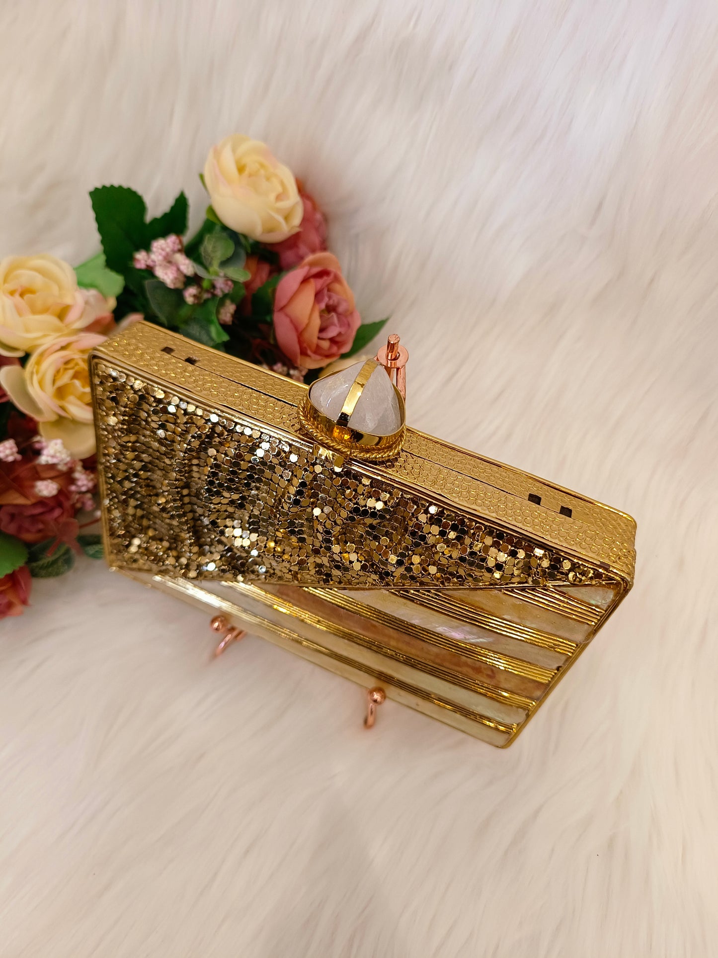 Mother of Pearl Evening Clutch