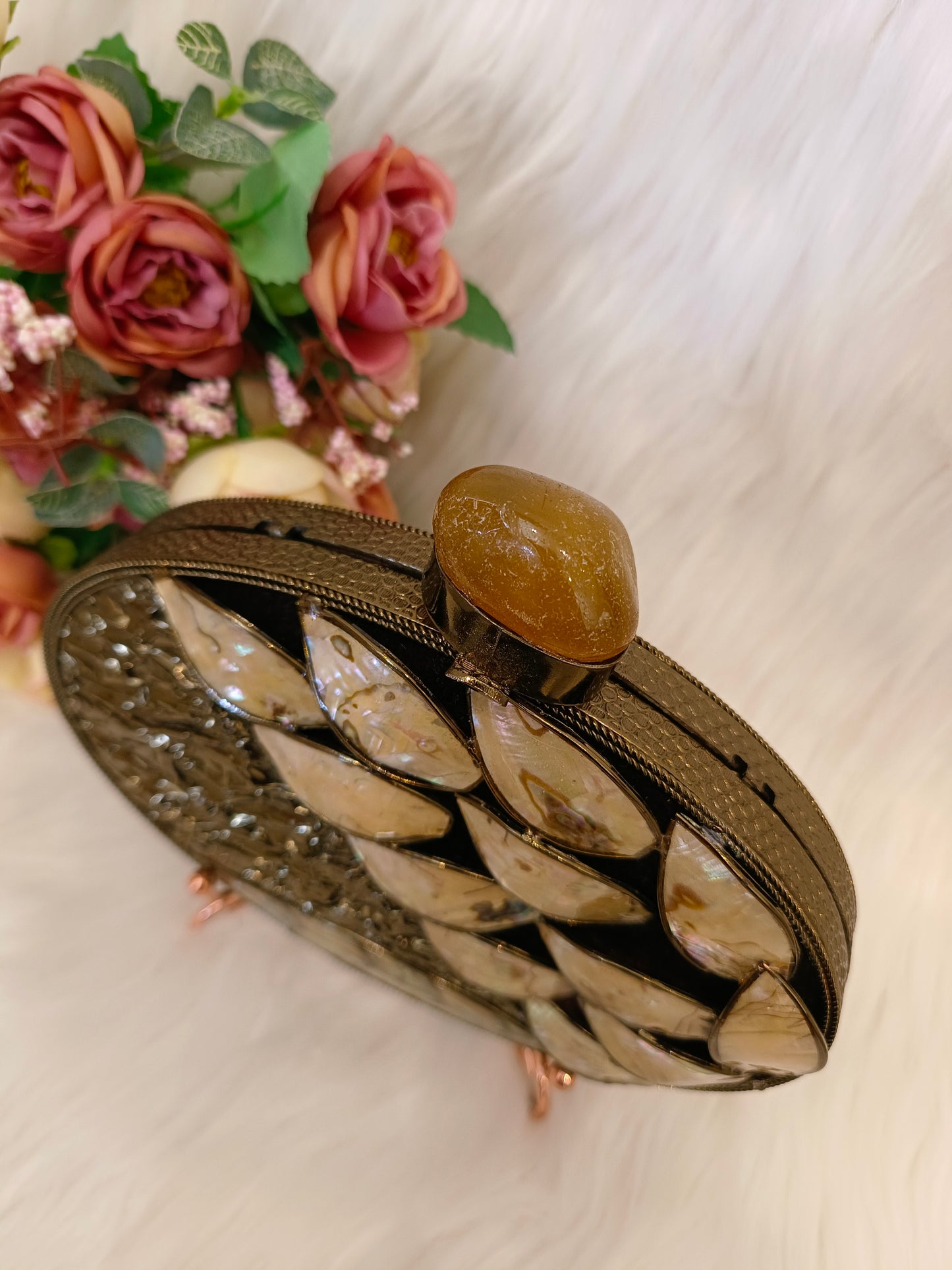Mother of Pearl Evening Clutch