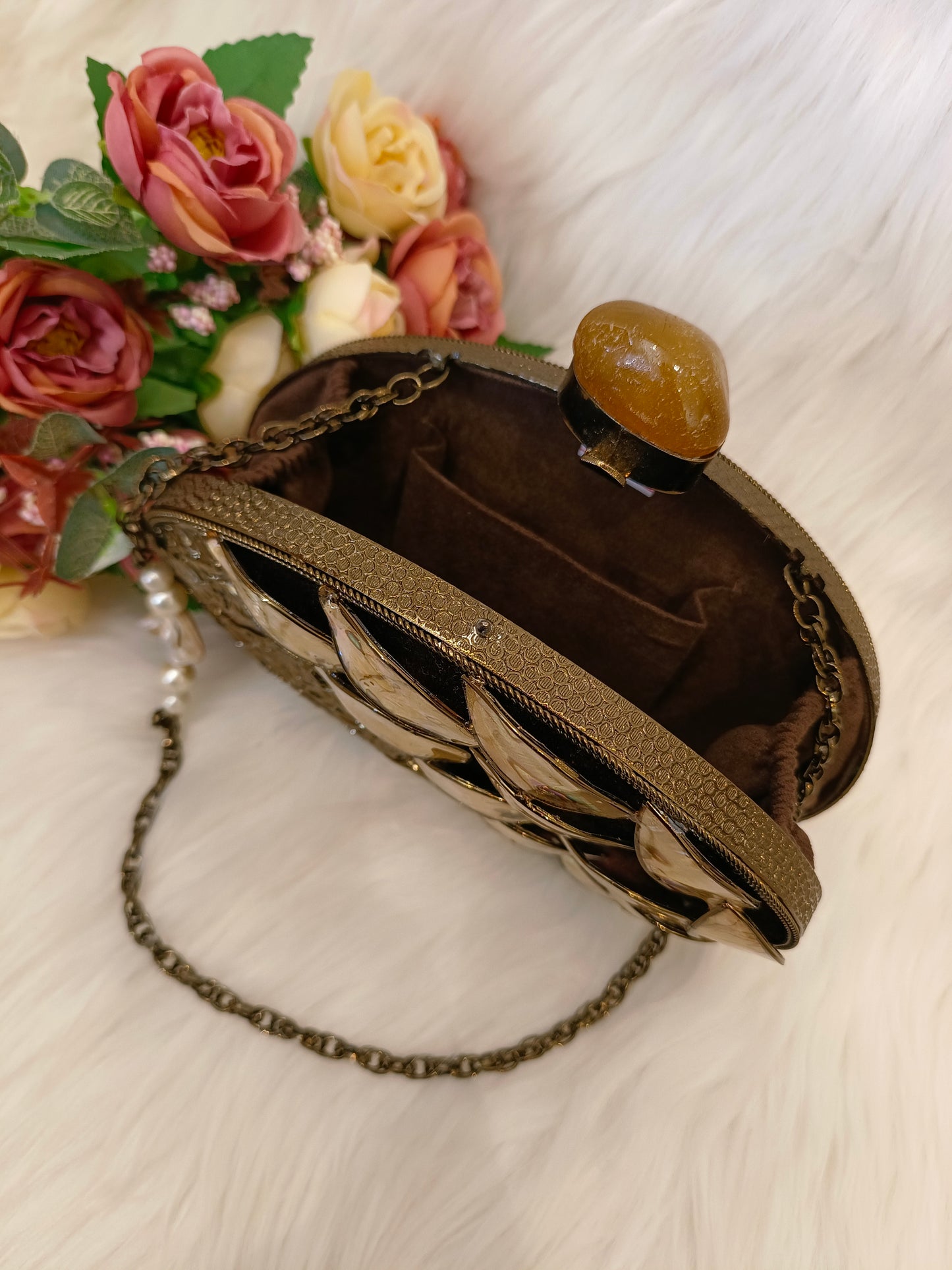 Mother of Pearl Evening Clutch