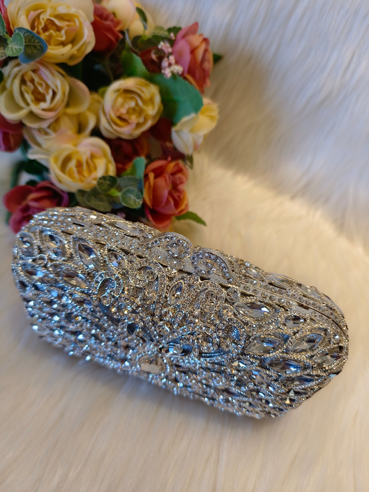 Silver clutch