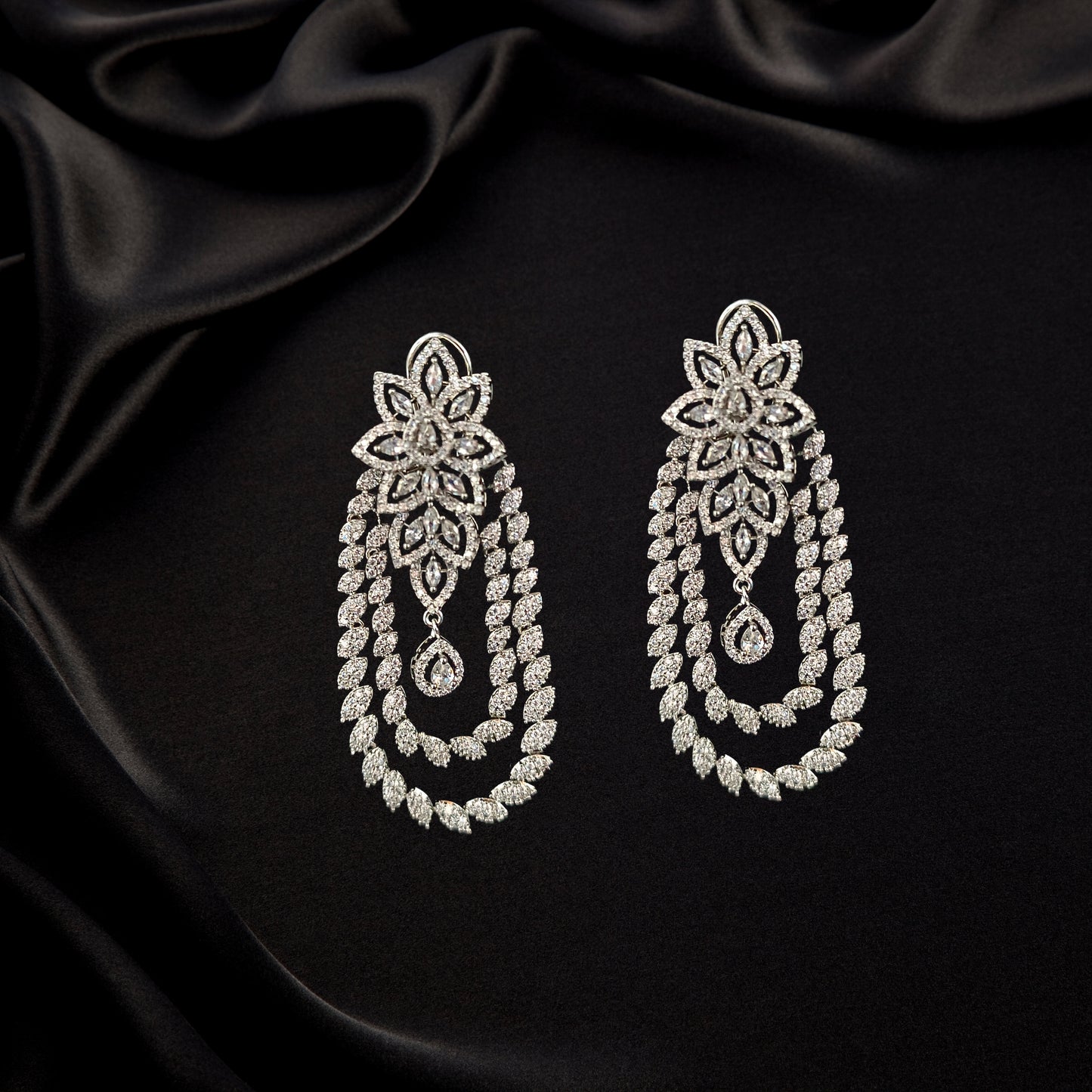 Dangling Evening Earrings