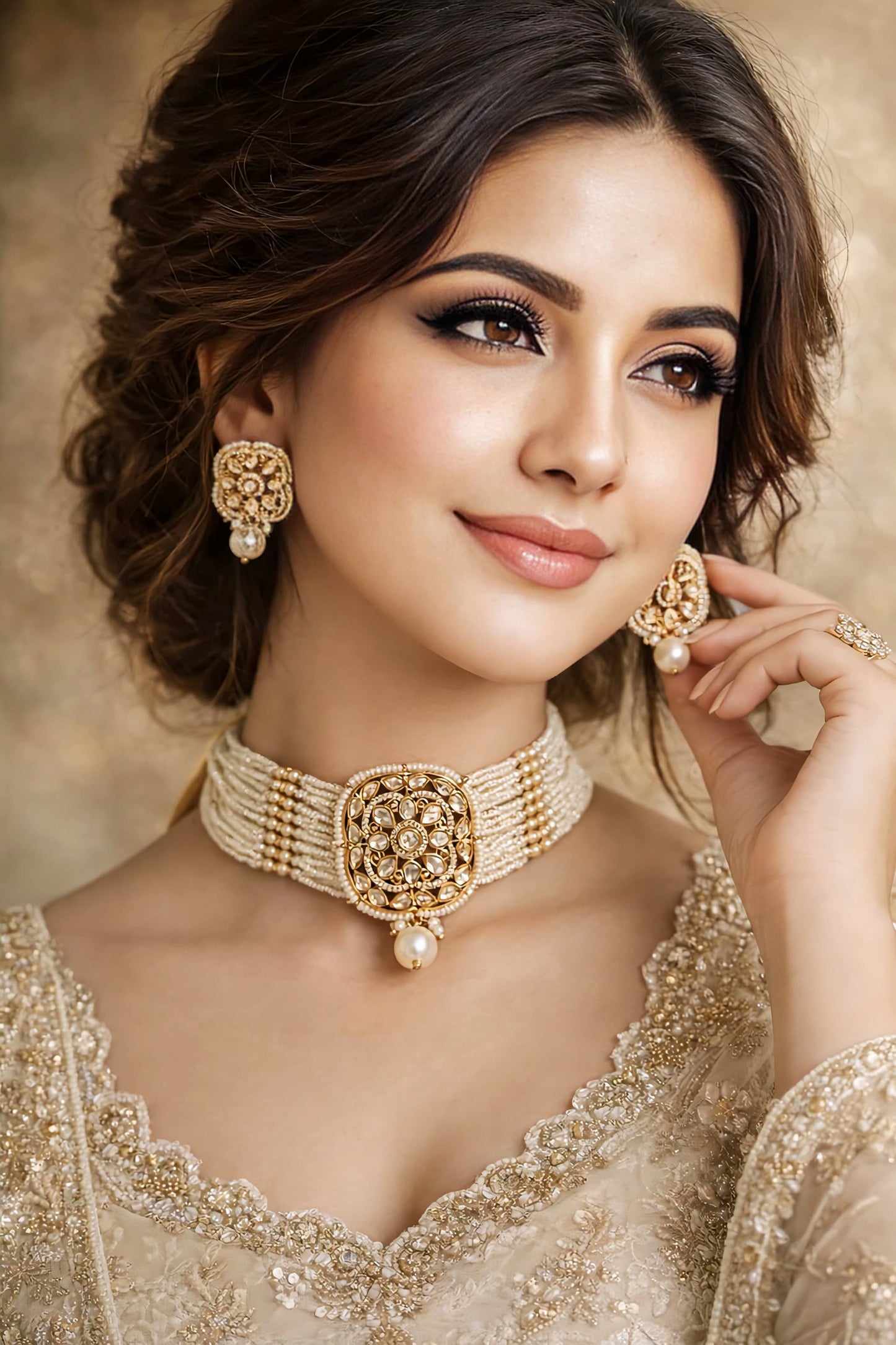 Traditional Uncut Diamond Set