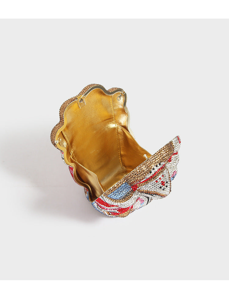 Handmade Premium Crystal Clutch
