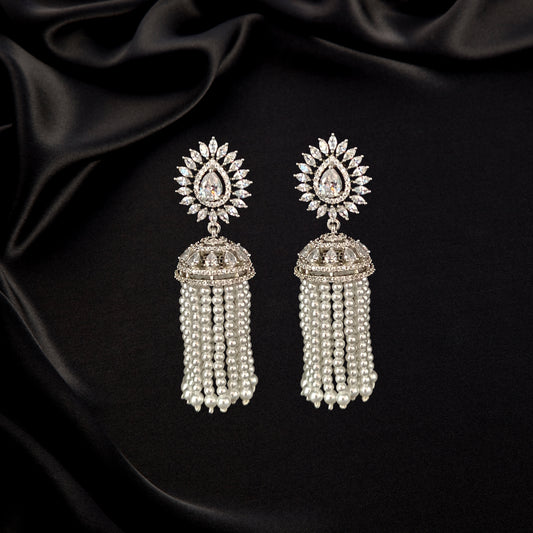 The Pearl Jhumkas