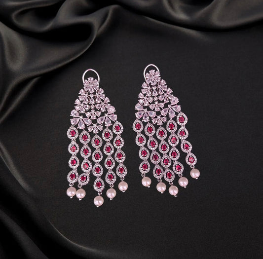 Bold Ruby Earrings