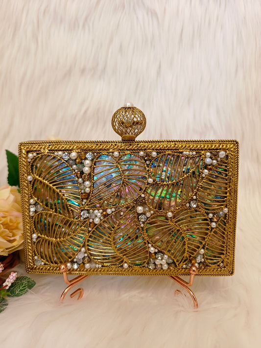 Mother of Pearl Evening Clutch