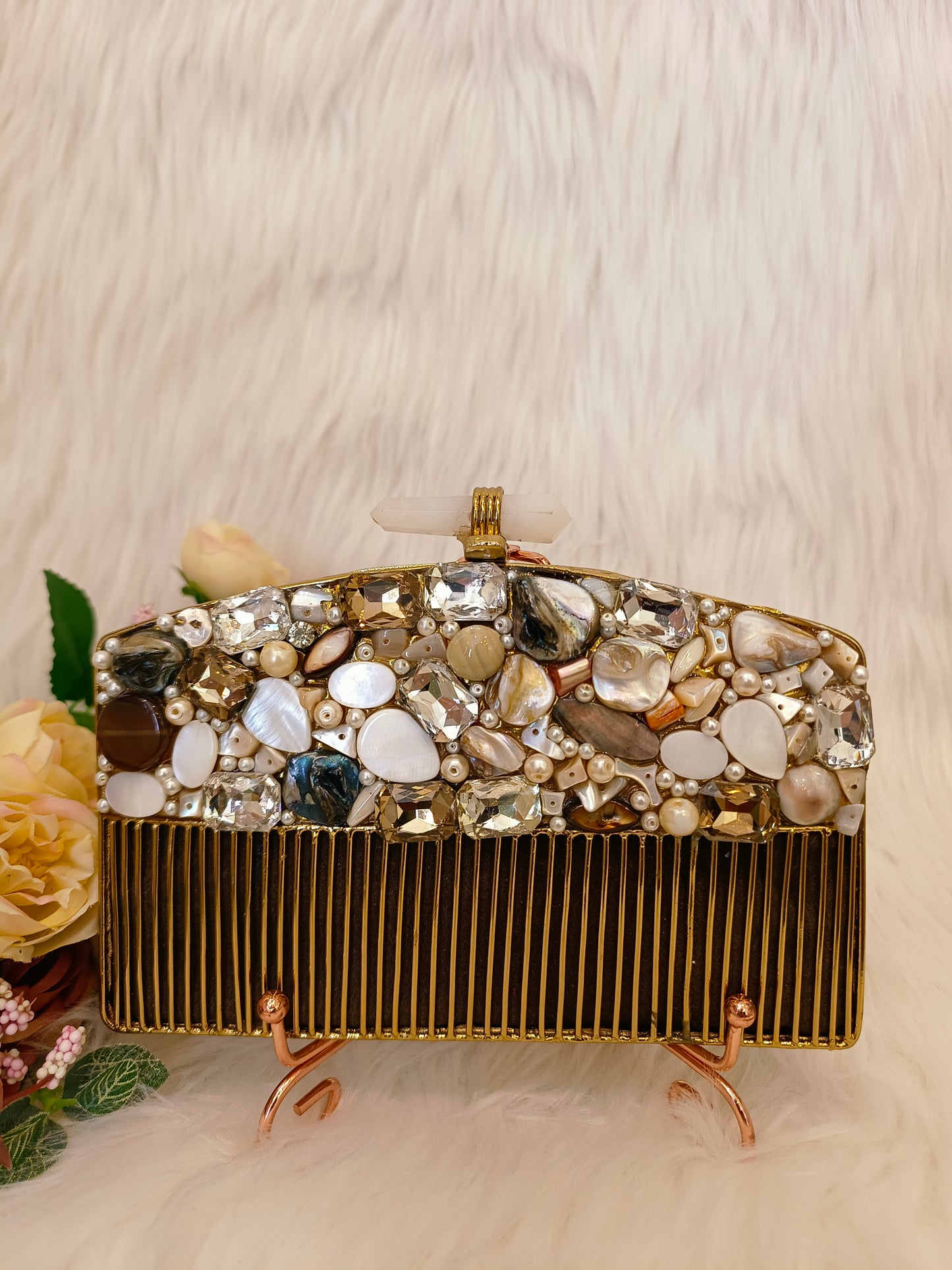 Mother of Pearl Evening Clutch