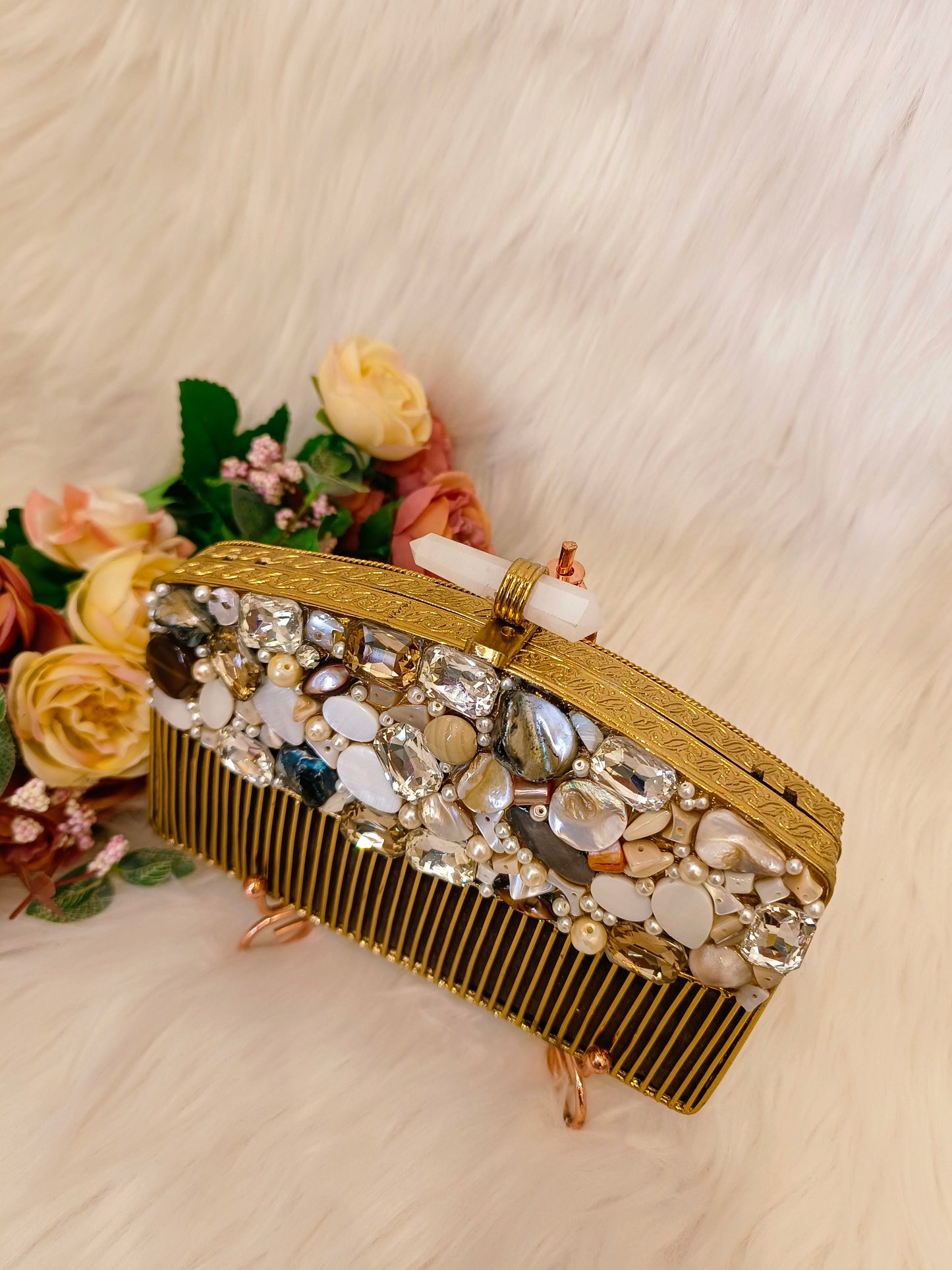 Mother of Pearl Evening Clutch