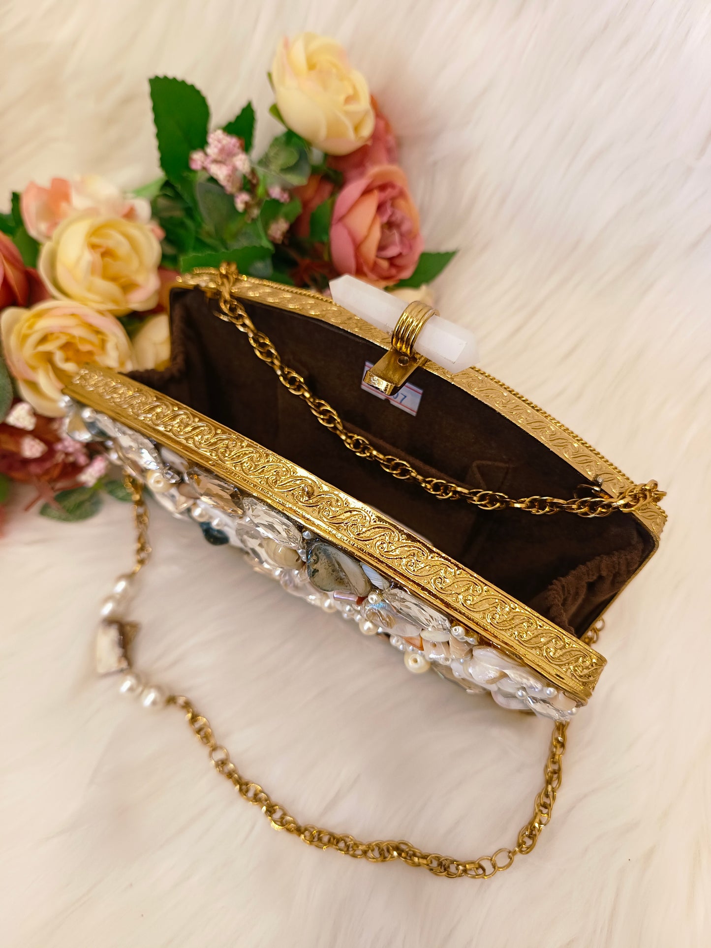 Mother of Pearl Evening Clutch