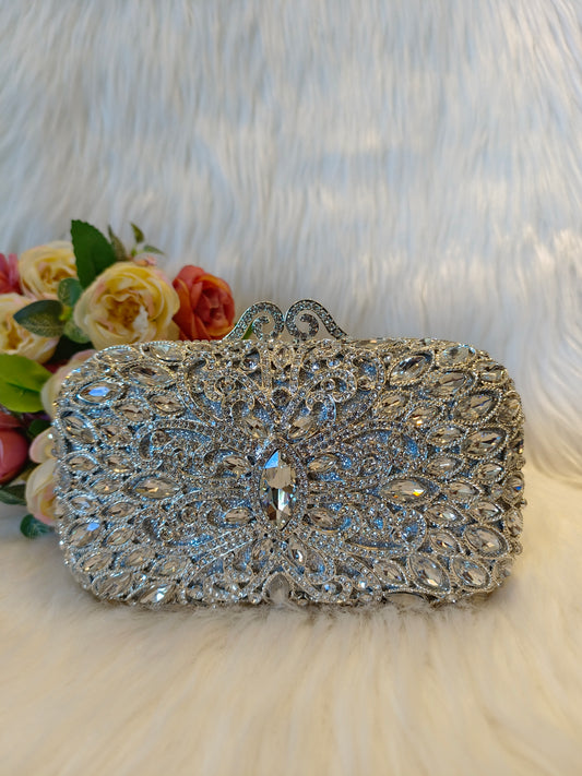 Silver clutch