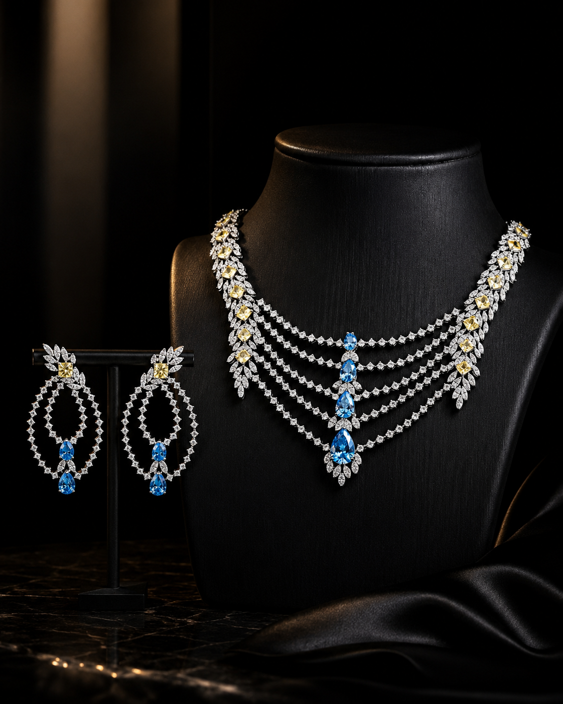 Luxury Diamond Statement Jewelry