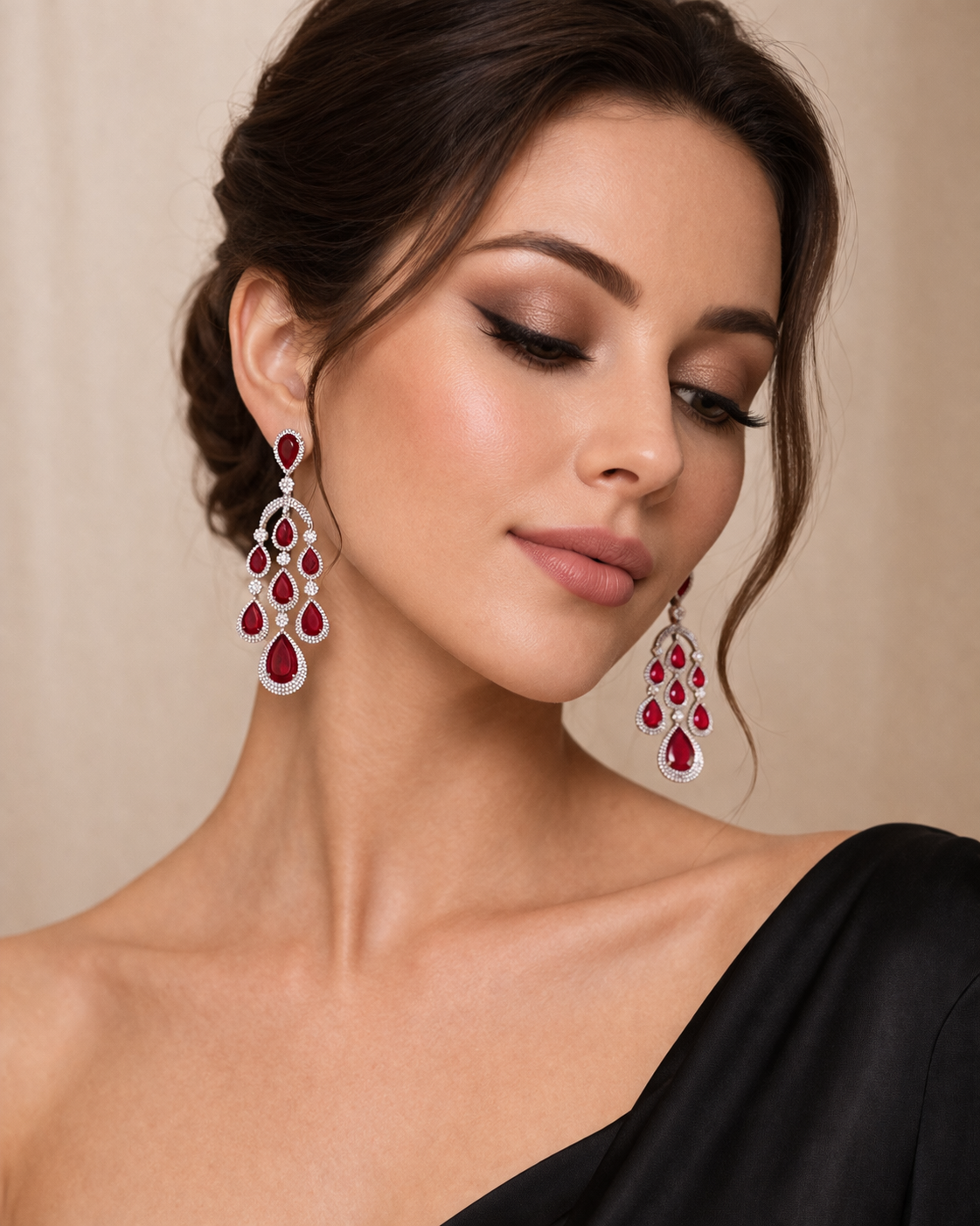 The Bold Chandelier  Earrings