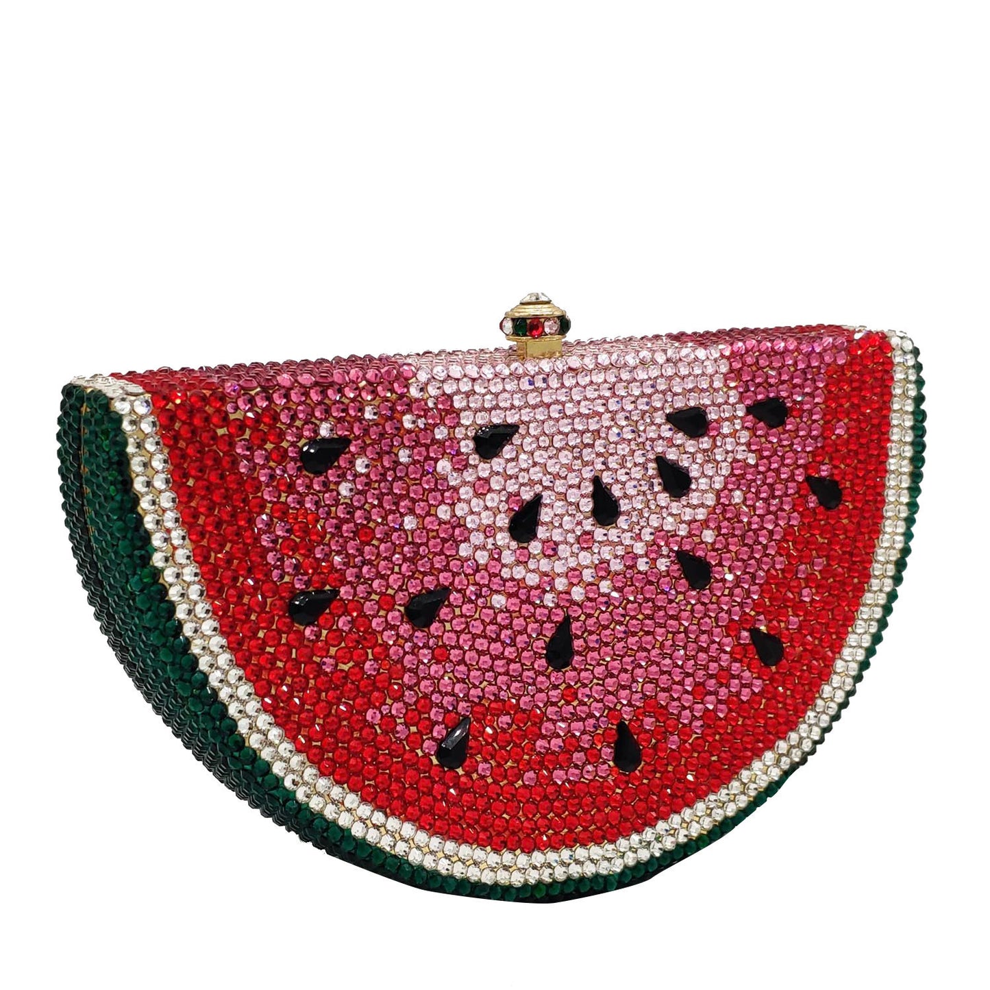 Watermelon Premium Crystal Clutch